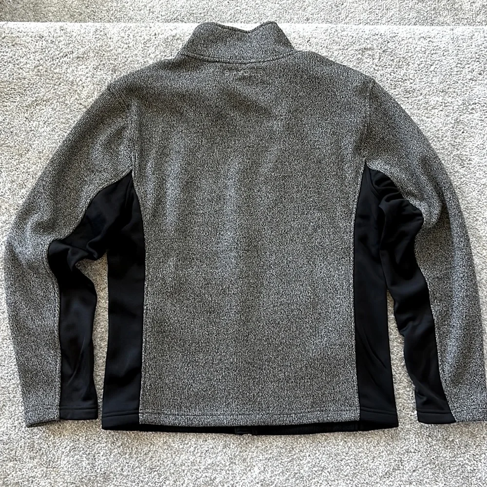 Spyder Mixed Media Zip Front Jacket - Picture 7 of 8